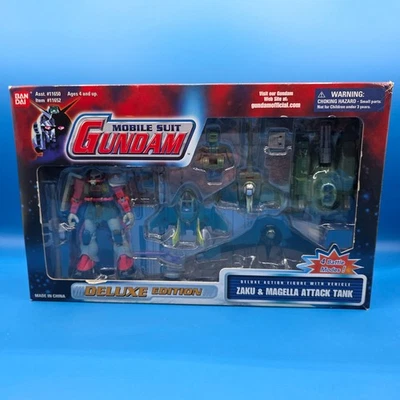 *OPEN* Gundam Deluxe Edition Zaku & Magella Attack Tank Vehicle NiSB MSIA RED - Image 1 of 4