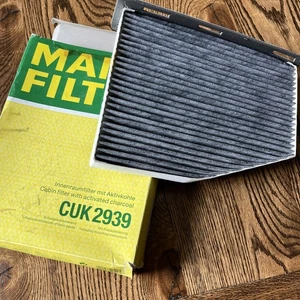 CUK2939 Mann Filter Cabin Air Filter Volkswagen AUDI - Picture 1 of 2