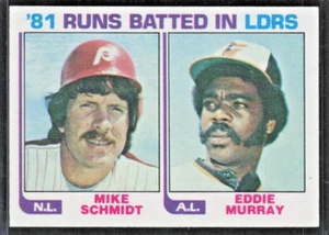 1982 Topps Baseballkarten - Sie wählen aus - KOSTENLOSER VERSAND - Bild 1 von 20