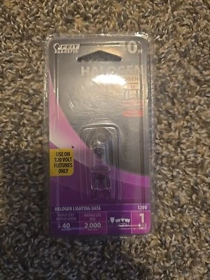 40 Watt Halogen LED Bulb G9 Base 120 Volt  Single Pack Feit Electric - Image 1 of 2