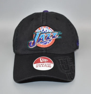 Utah Jazz Vintage New Era Strapback Cap Hat - Image 1 of 4