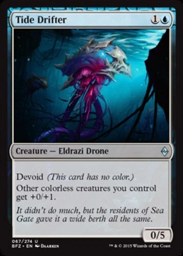 Tide Drifter ~ Near Mint Battle for Zendikar MTG Magic UltimateMTG Blue Card - Image 1 of 1