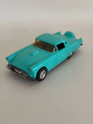 Tootsietoy 56 1956 Ford Thunderbird T-Bird Die Cast Car Teal 5" 2T 020923WT3 - Image 1 of 4