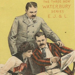 Waterbury Watch Series-Jack Laura Eddie-New York Theatre 1800s-Timex - Picture 1 of 4