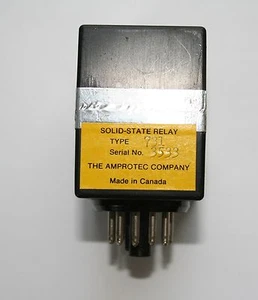 The Amprotec Company 731 Solid State Timing Relay, 0-60 Sec, 11 Pin - Picture 1 of 2