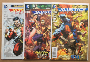 Justice League #0 13 14 DC Comics 2012 New 52!  High Grade JLA