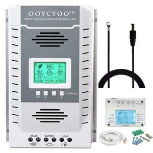 100A 60A 40A MPPT Panel słoneczny Regulator ładowania Regulator solarny 12V / 24V PV 100V MAX 2600W F - Zdjęcie 1 z 14