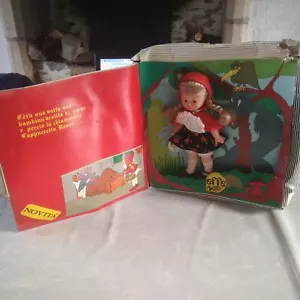 EFFE FRANCA BAMBOLE - vintage poupée année 1970 - petit chaperon rouge en boite - Picture 1 of 5