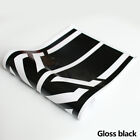 Gloss/Carbon Fibre Black/Silver Grey Side Skirt Sticker For Benz A W176 13 14 15
