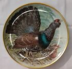 Franklin Porcelain Collectible Plate Gamebirds of the World Capercaillie 1979