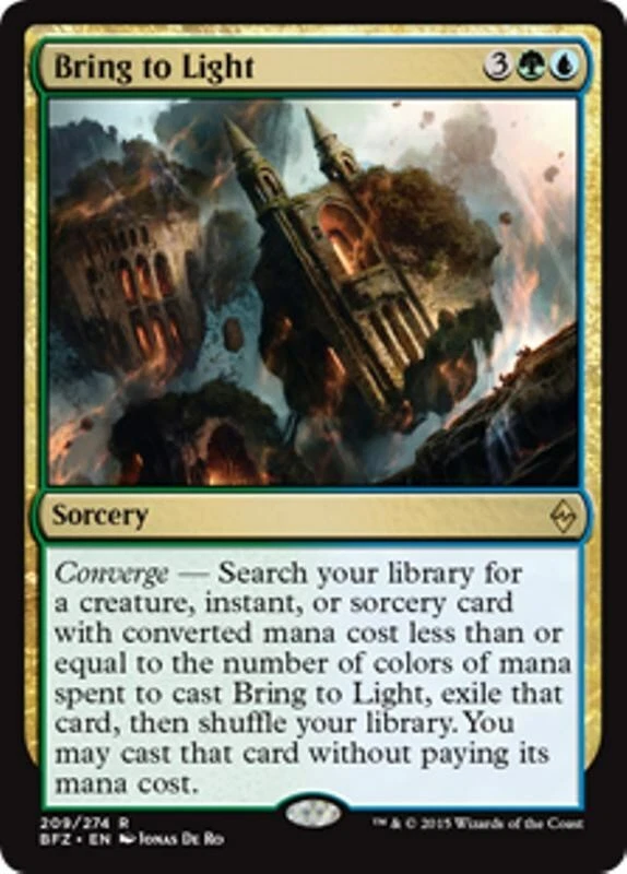 MTG - BRING TO LIGHT - Battle for Zendikar (R) - Image 1 of 1