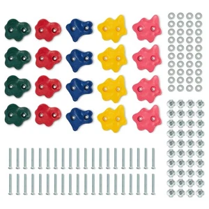 Indoor/Outdoor Climbing Holds - 20 Rock Climbing Holds - USA - CLIMBING ROCKS - Picture 1 of 5