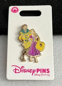 Pin de pelo enredado de princesa Rapunzel y Flynn Rider de Disney - Imagen 1 de 1