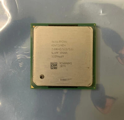 Intel Pentium 4 SL6PF 2.80GHz/512/533 SOCKET 478 DESKTOP CPU Processor - Image 1 of 2