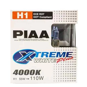 PIAA Xtreme White Plus (H3) Bulbs (Pair) - E-Marked / Brilliant White Light - Picture 1 of 1