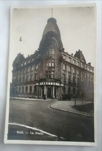 LUXEMBOURG Esch-Alzette Real Photo PC RPPC POST OFFICE POSTMARKED 1935. - Picture 1 of 4