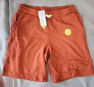 Cat & Jack Boys Mid-length Copper Shorts Drawstring Pockets Sweatshorts XL - Picture 1 of 6