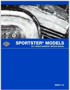 2011 Harley Davidson Sportser Models Service Manual 99484-11A 768 pages - Picture 1 of 1