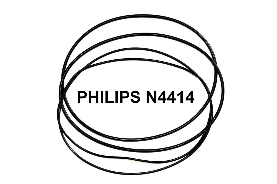COURROIES SET PHILIPS N4414 MAGNETOPHONE A BANDE EXTRA FORT NEUF FABRIQUE N 4414