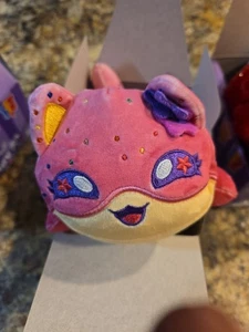 Aphmau MeeMeows LITTER 7 GOLOSINAS DE CARNAVAL 6" FELPA GATO GALLETA ESMERILADO - Imagen 1 de 1