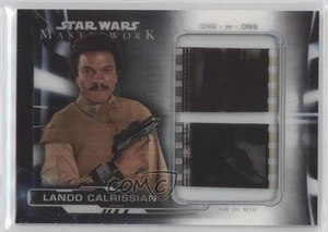 2019 Topps Star Wars Masterwork Film Cel Relic 1/1 Lando Calrissian #FC-LC6 pn1 - Picture 1 of 3