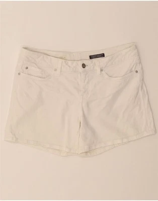 TOMMY HILFIGER Womens Rome RW Casual Shorts W31 Medium White Cotton BB07 - Image 1 of 3