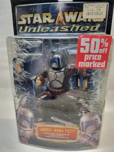 2002 Hasbro Star Wars Unleashed Boba and Jango Fett - Picture 1 of 7
