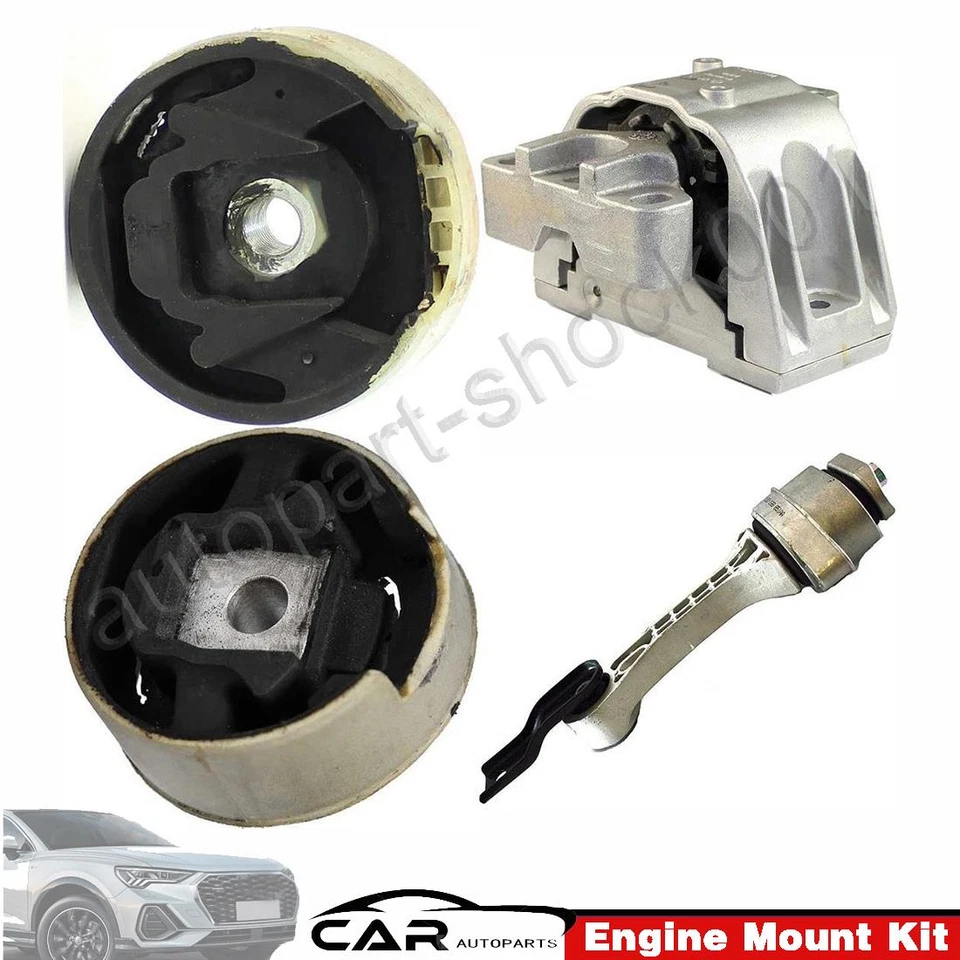 Комплект креплений стойки двигателя и крутящего момента 4 шт 2004-2006 для Audi TT Quattro 3,2 л - Изображение 1 из 4