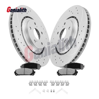 Front Brake Rotors & Ceramic Pads Kit for 05-20 Toyota Tacoma 2003-2009 4Runner - Изображение 1 из 4