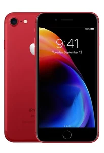 S32_SMARTPHONE APPLE IPHONE 8 256GB ROT RED IOS DISPLAY FLEX KAMERA OK_LESEN - Bild 1 von 3