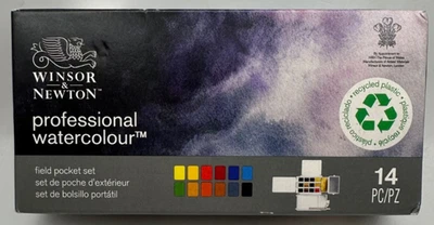 Winsor & Newton Professional Watercolor Field Pocket Set, 14pc - Image 1 of 2