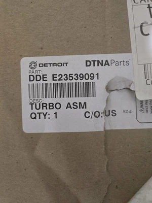 Nuevo turbocompresor 23534361 apto para Detroit Series 60 Turbo 14L 14.0 Foto 1 de 4