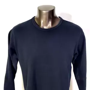Adidas x Reigning Champ Colab Crew Neck Sweatshirt Men’s L Black Patch Logo - Picture 1 of 8