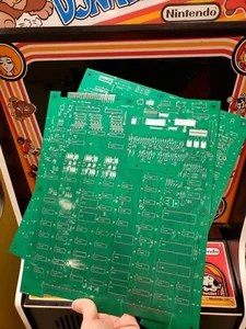 Donkey Kong Arcade PCB Replica, Unpopulated - Picture 1 of 3