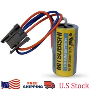 MR-BAT ER17330V/3.6V Mitsubishi A6BAT PLC Battery for FANUC CNC System Power US - Picture 1 of 5