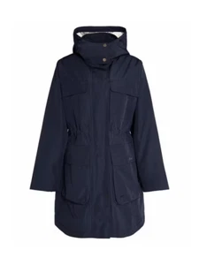 Barbour Corey Utility Showerproof Jacket in Navy Size 14 RRP £289 BNWT - Picture 1 of 10