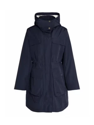 Barbour Corey Utility Showerproof Jacket in Navy Size 14 RRP £289 BNWT - Image 1 of 4