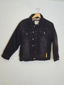 Timberland Corduroy Insulated Button Up Coat Medium Children's Size 12-14 - Picture 1 of 9