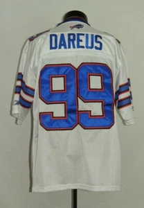 Camiseta deportiva de los Buffalo Bills NFL 48 cosida 99 Reebok Marcell Dareus rara - Imagen 1 de 12