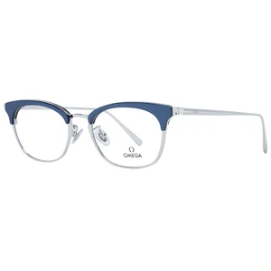 Marcos de gafas Omega OM5009-H 090 49 mm para mujer azul línea de cejas borde completo - Imagen 1 de 4
