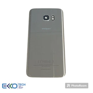 Tapa de batería gris para original Samsung S7 EDGE SM-G935V EE. UU. verizon - Imagen 1 de 1