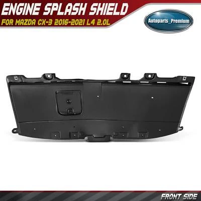 Черный передний брызговик двигателя чехол для Mazda CX-3 2016-2021 пластик - Изображение 1 из 4