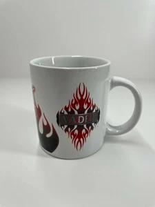 Star Wars Darth Vader coffee mug cup ceramic white red graphics collectable - Picture 1 of 5