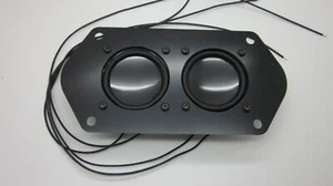 TRAJE DE ALTAVOZ DOBLE DELANTERO DEBAJO DEL TABLERO FORD FALCON XR XT XW XY RADIO AM SUPERFRINGE - Imagen 1 de 4