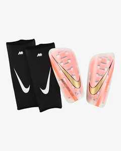 Nike Mercurial Dream Speed Lite Soccer Shin Guards MANGO GOLD HF0550-100 Medium - Picture 1 of 1
