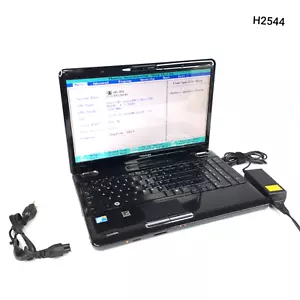 Toshiba Satellite L500 16" Laptop Core 2 Duo T6600 4GB Boot/BIOS No HDD/OS H2544 - Picture 1 of 14