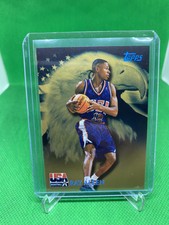 2000-01 Topps Team USA Ray Allen USA Gold Parallel #75