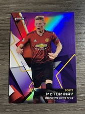 2018-19 Topps Finest UEFA Champions League Purple #16 Scott Mctominay /250