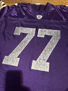 GARY LARSEN #77 MINNESOTA VIKINGS Jersey NFL Players Reebok Size 2xl - Picture 1 of 6