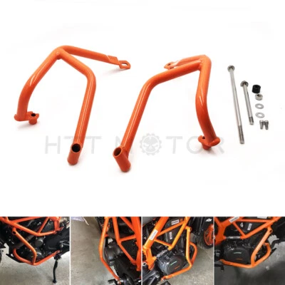 For KTM DUKE 250 390 2017-2018 17-18 Engine Sides Crash Bar Frame Bumper Guard — 第 1/4 张图片
